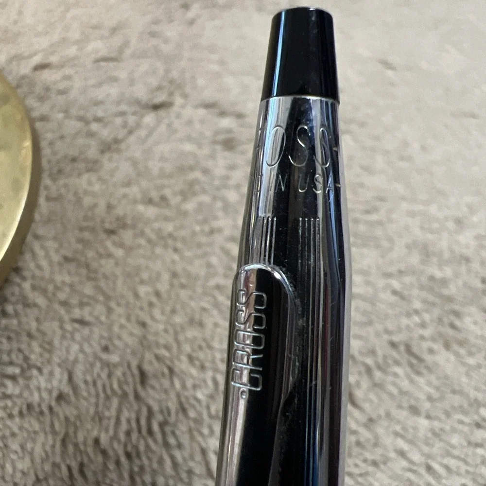 Cross Classic Century 3502 Ballpoint Pen Chrome Made In‎ The USA
